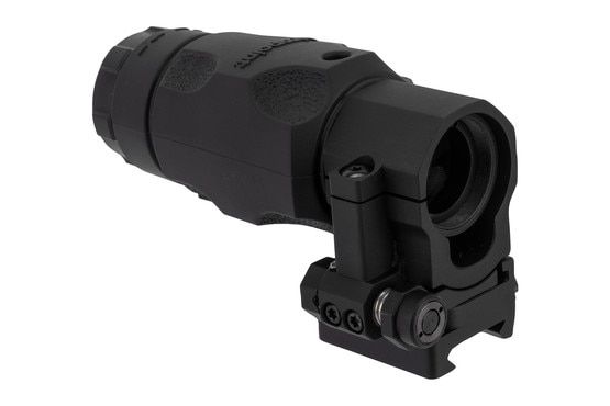 3X Aimpoint magnifier with mount, black.
